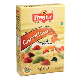 Five Star Custard Powder Mango Flavour  Box  100 grams